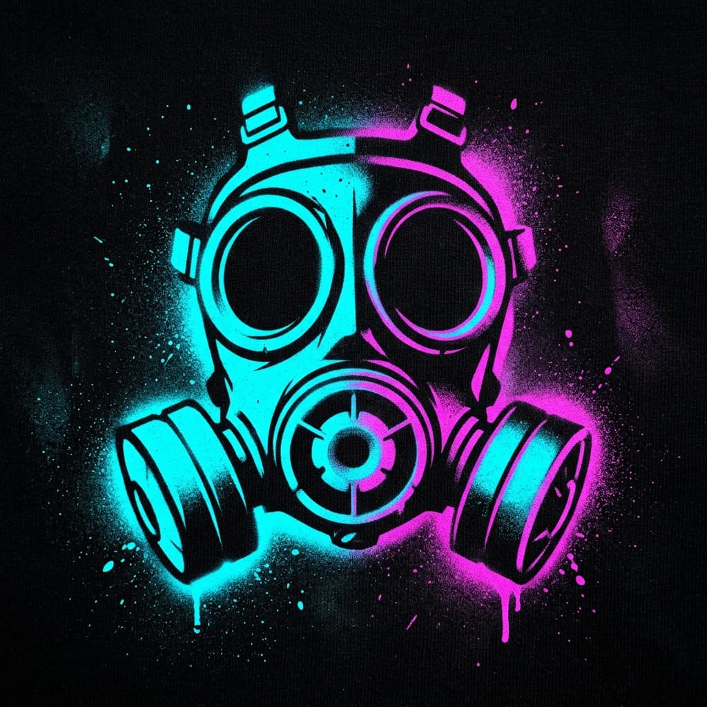 GankD Stencil Logo
